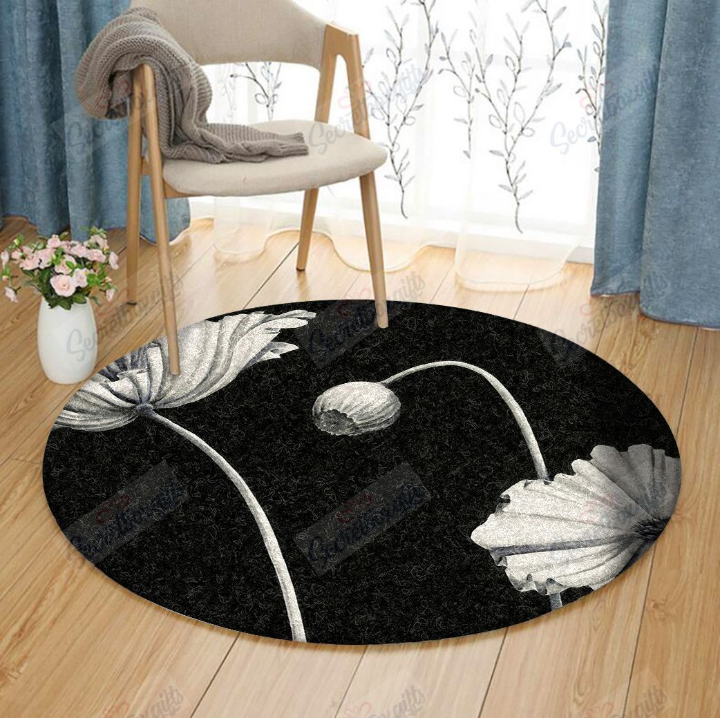Flower Round Carpet