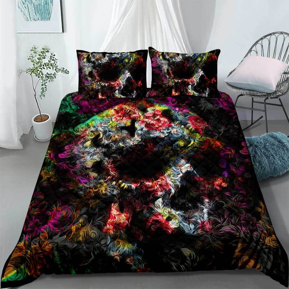 Flowerskull Bedding Set