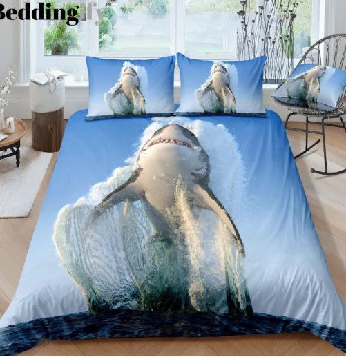 Flying Shark Bedding Set