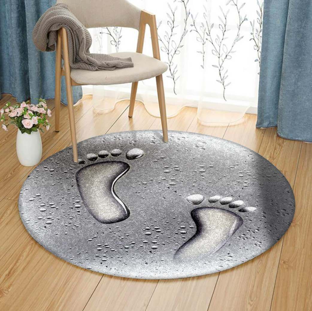 Foot Water Round Carpet