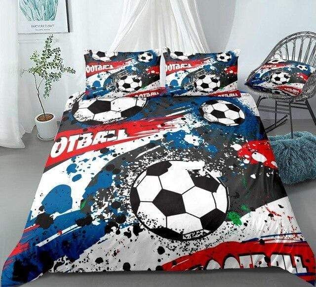 Football Abstract Sports Bedding Set