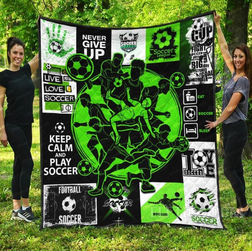 Football Boys Love Football Quilt Blanket Dhc04011651Dd