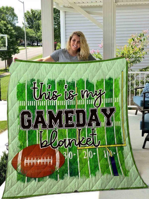 Football DTC1212816 Quilt Blanket