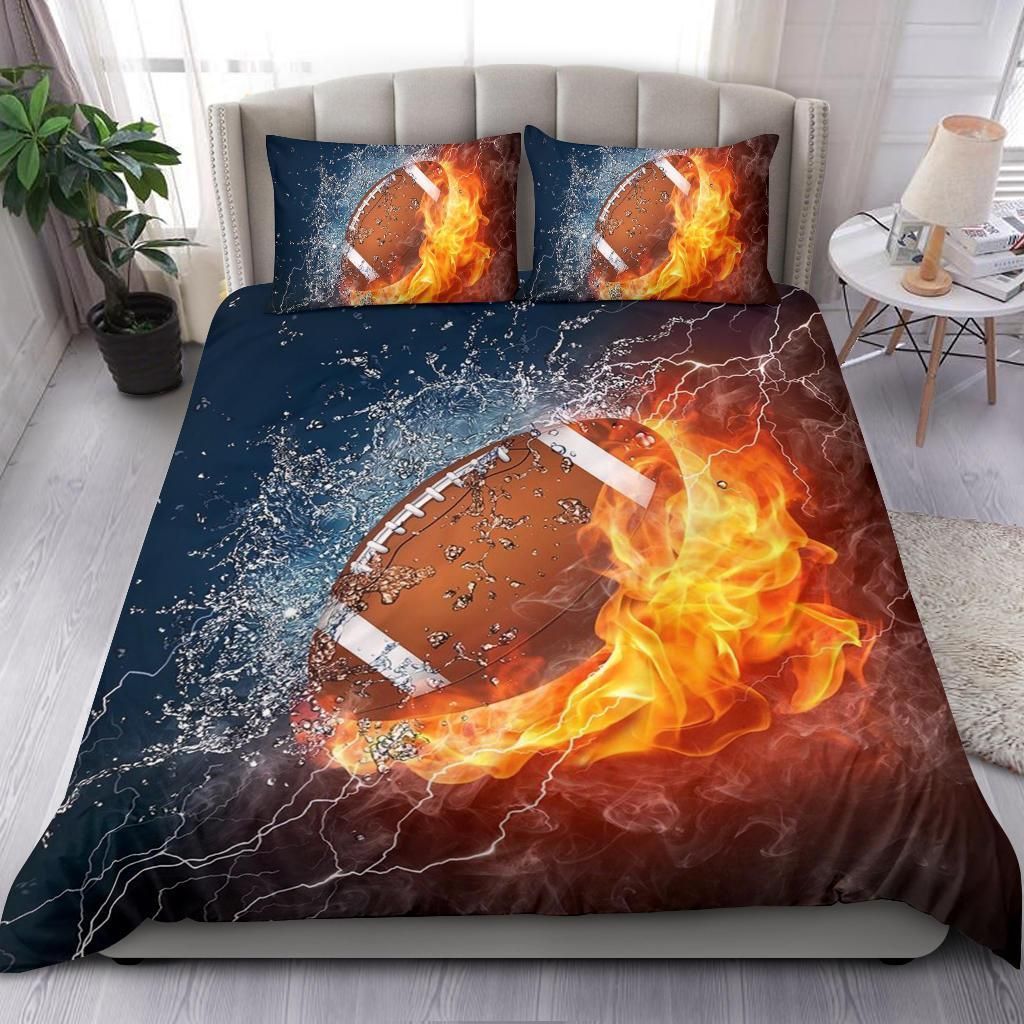 Football Fire Bedding Set