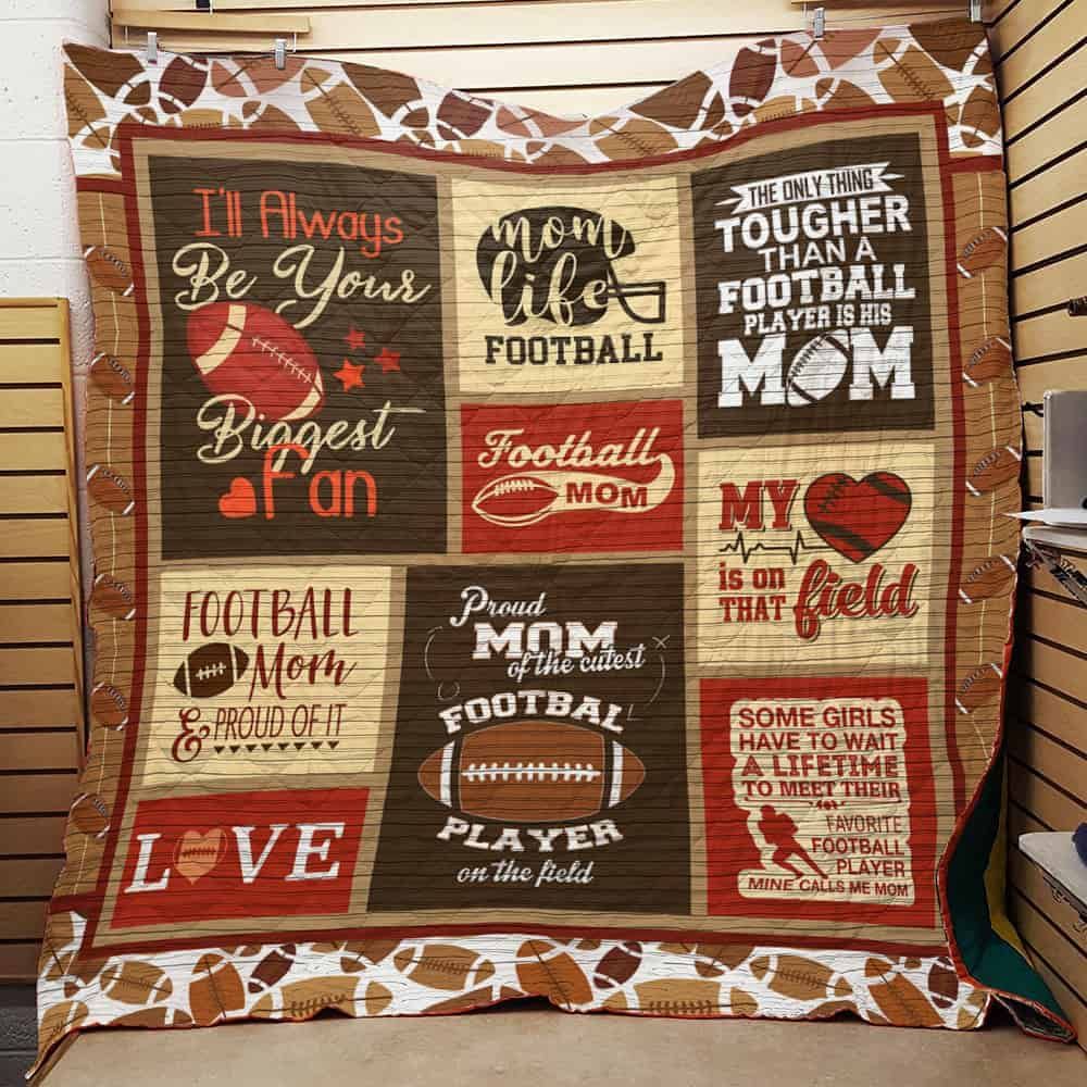 Football Mom Quilt Blanket DHC0502847TD