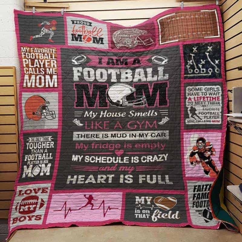 Football Mom Quilt Blanket DHC1402454TD