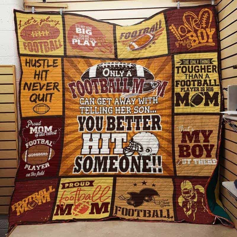 Football Mom Quilt Blanket DHC1402455TD