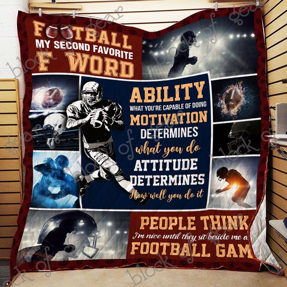 Football My Love My Passion Quilt Np82 Dhc11121839Dd
