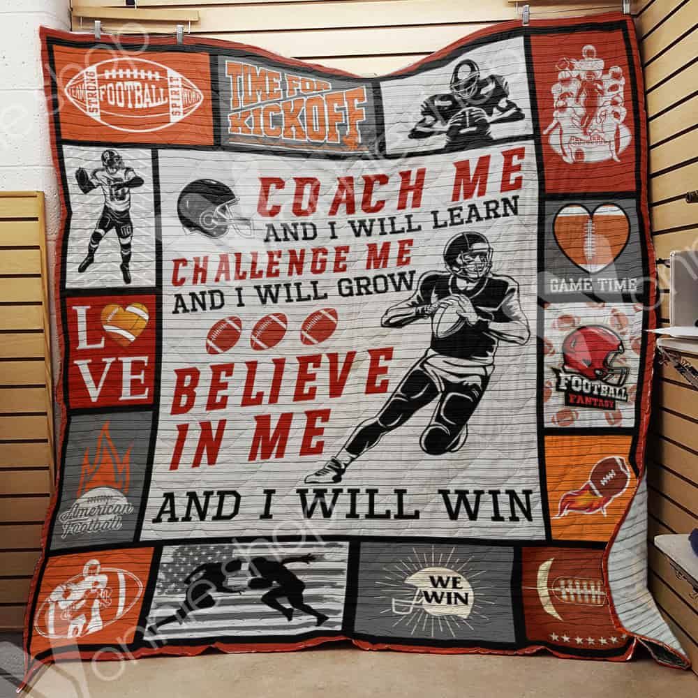 Football Quilt Blanket DHC0302641TD