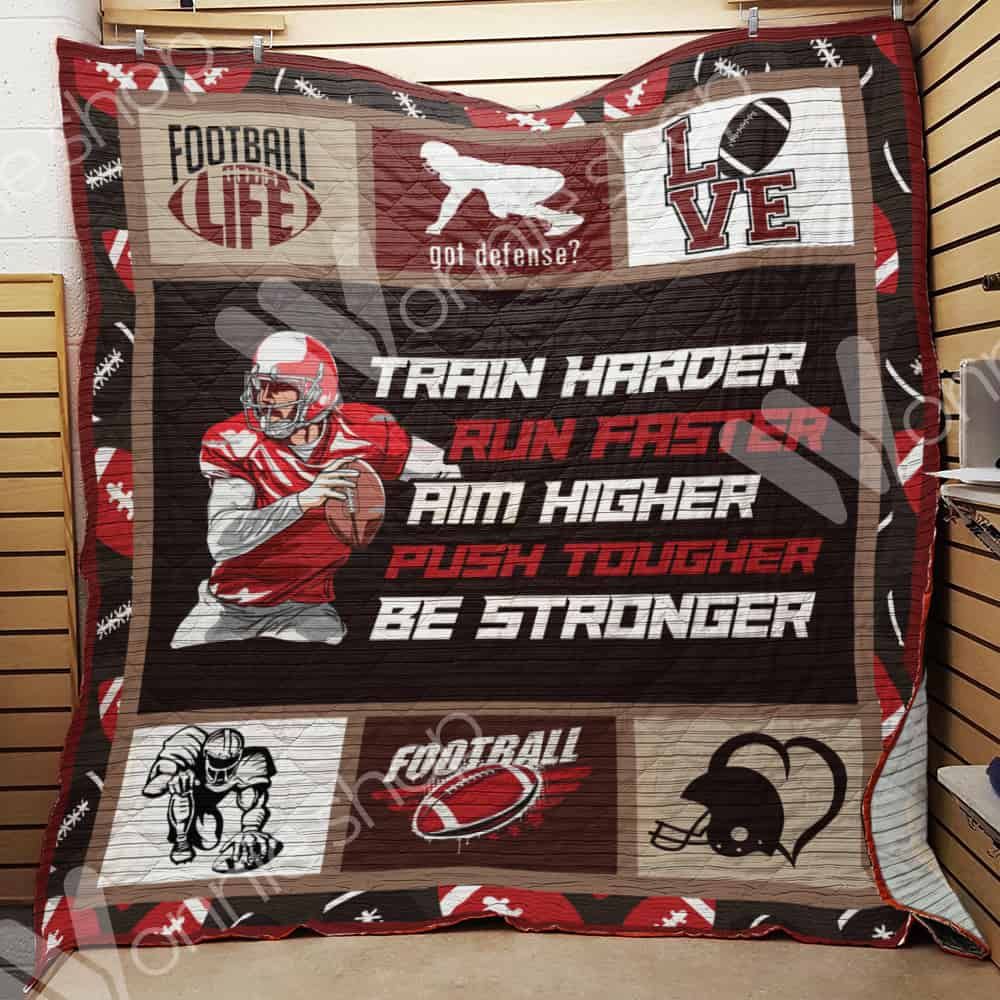 Football Quilt Blanket DHC0302728TD