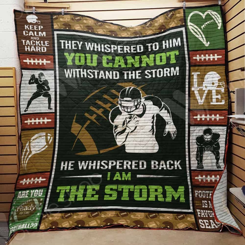 Football Quilt Blanket DHC0302736TD