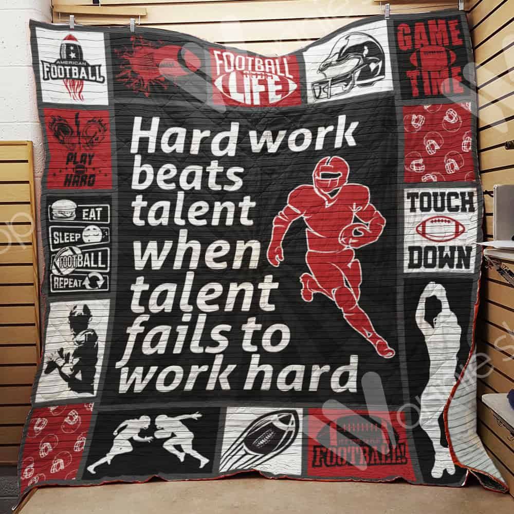 Football Quilt Blanket DHC0302744TD