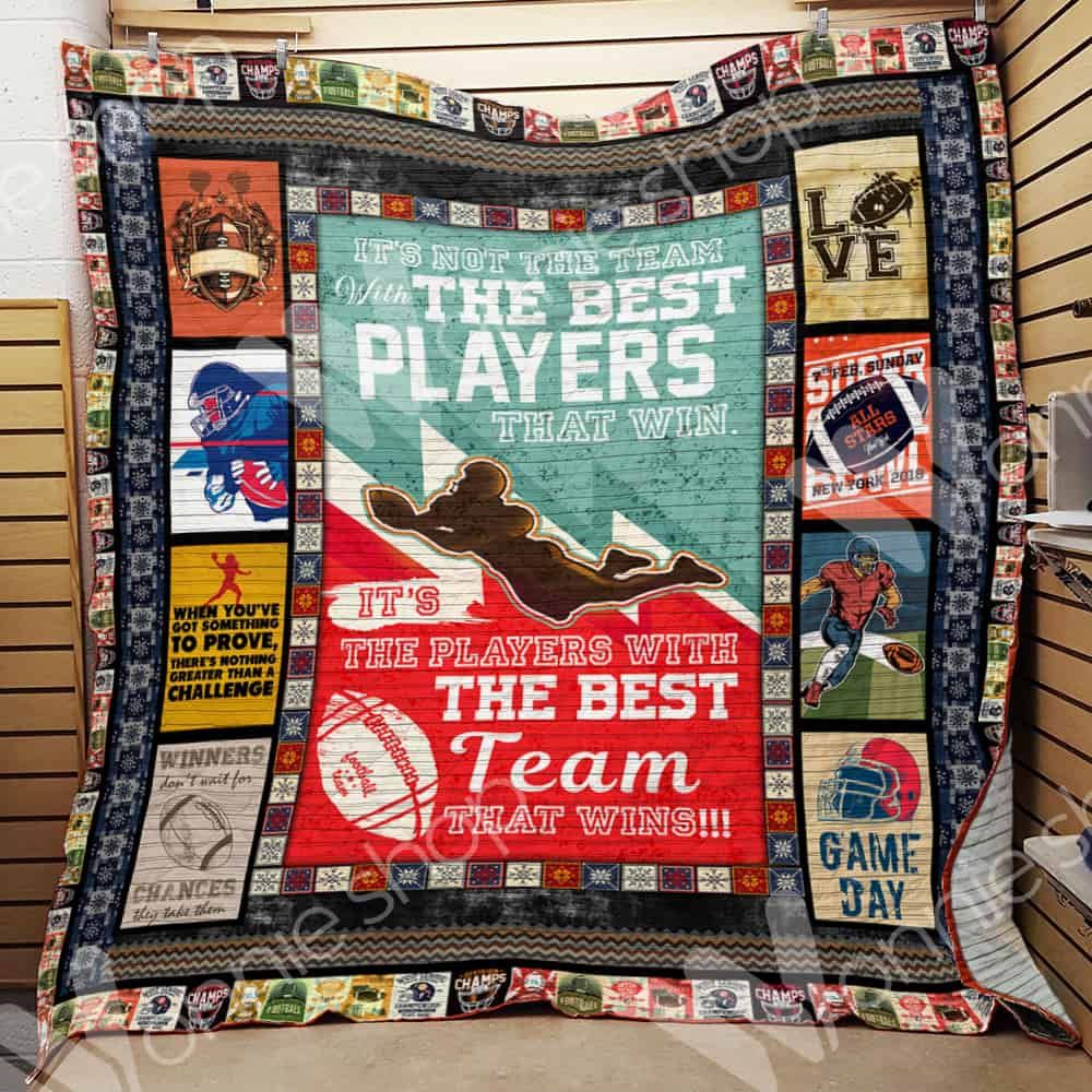 Football Quilt Blanket DHC05021268TD