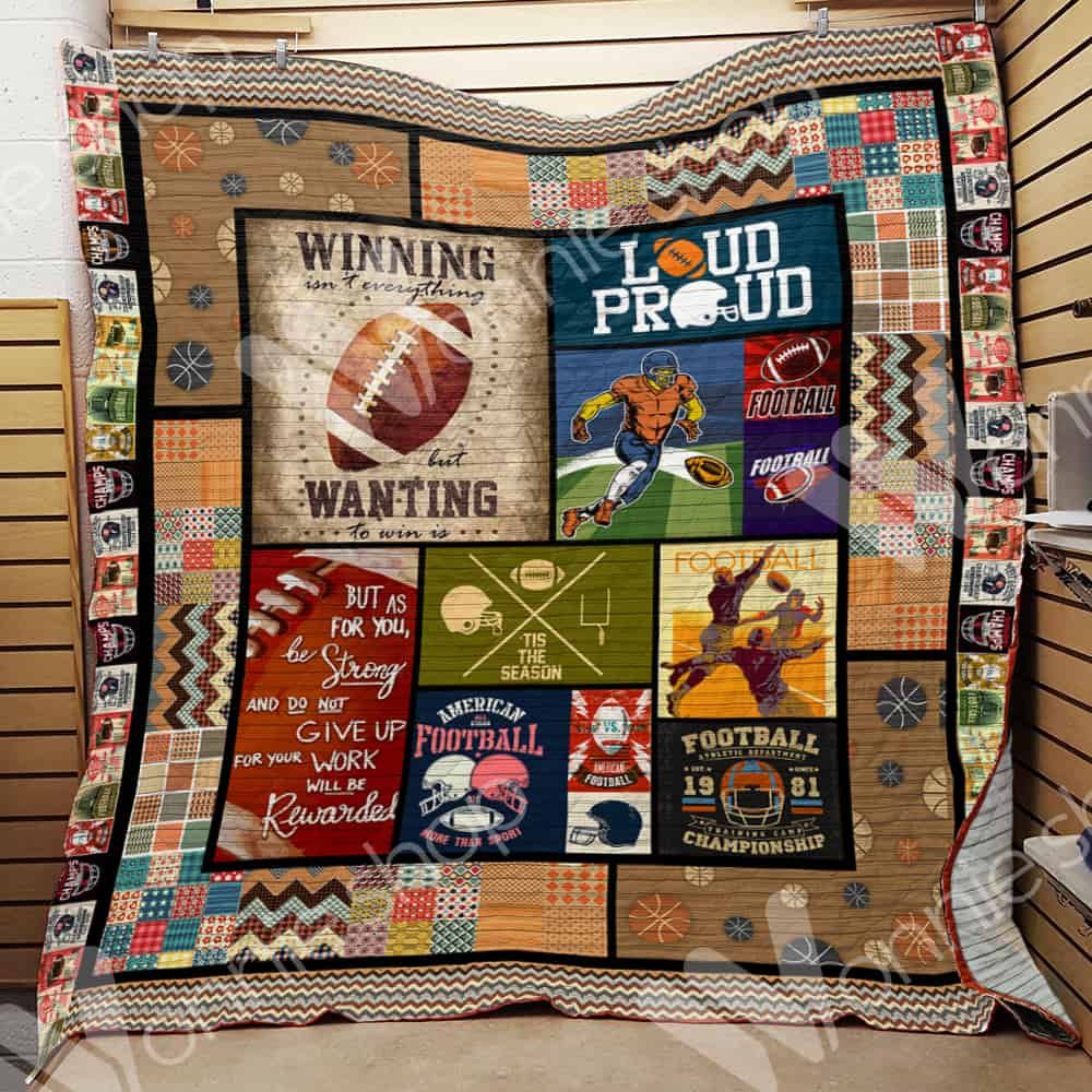 Football Quilt Blanket DHC05021269TD