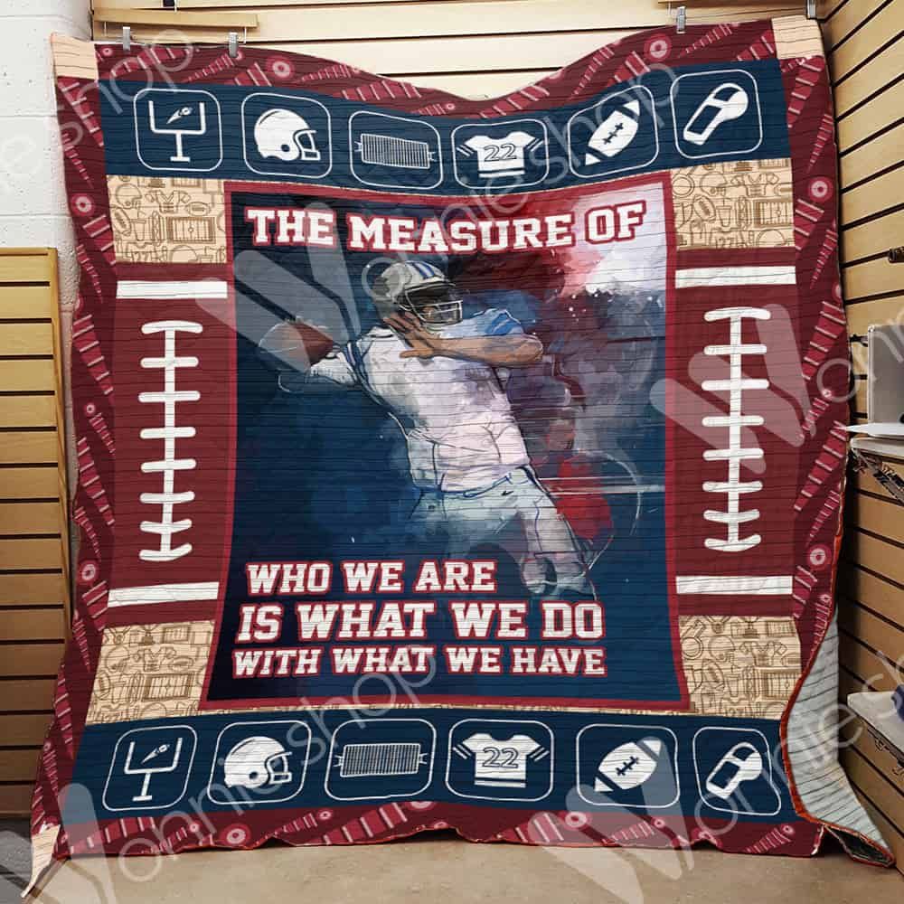 Football Quilt Blanket DHC05021286TD