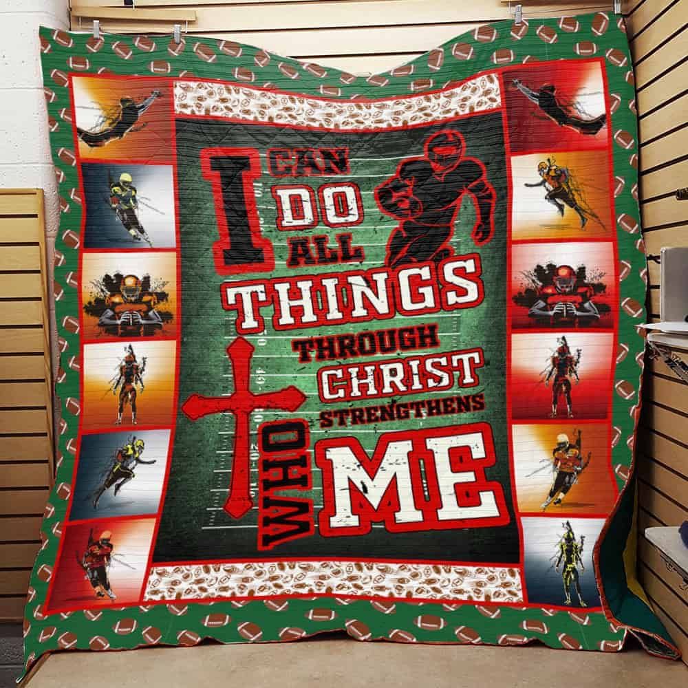 Football Quilt Blanket DHC0502797TD