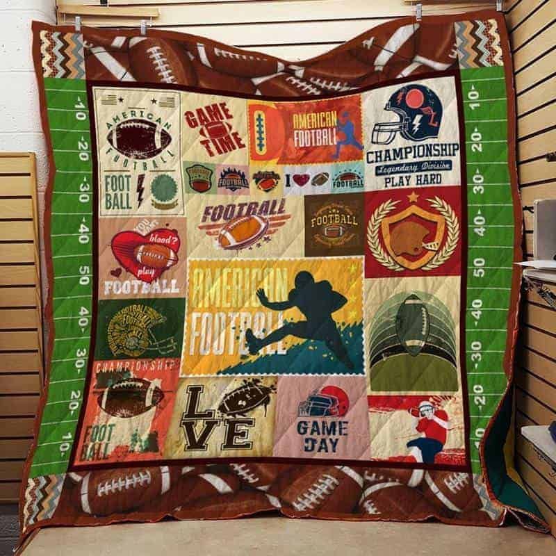 Football Quilt Blanket DHC1402451TD