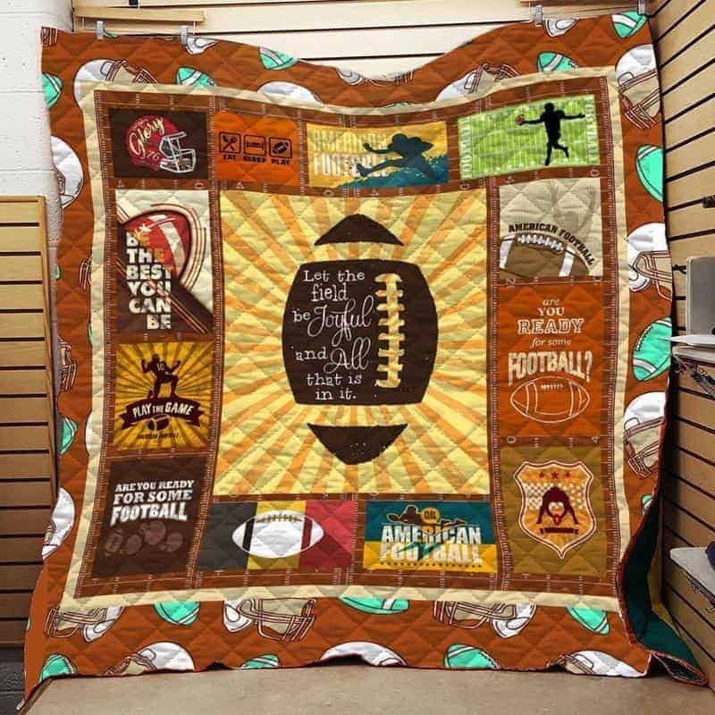 Football Quilt Blanket DHC1402452TD