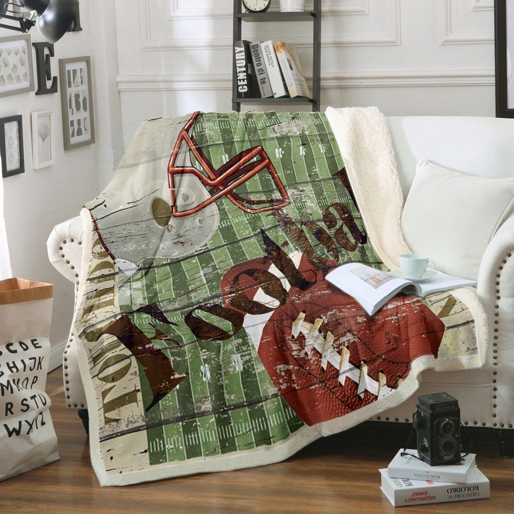 Football Sherpa Fleece