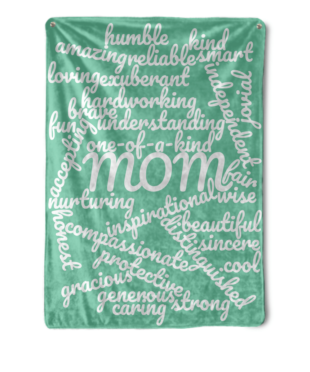 For Mom Mother Sherpa Fleece Blanket