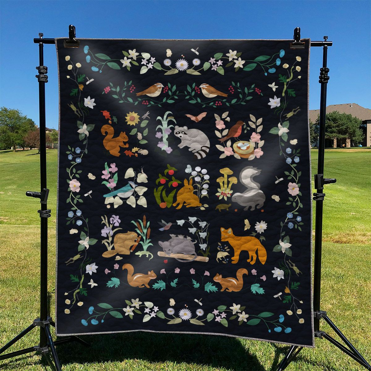 Forest Animals GS0109035OD Quilt Blanket