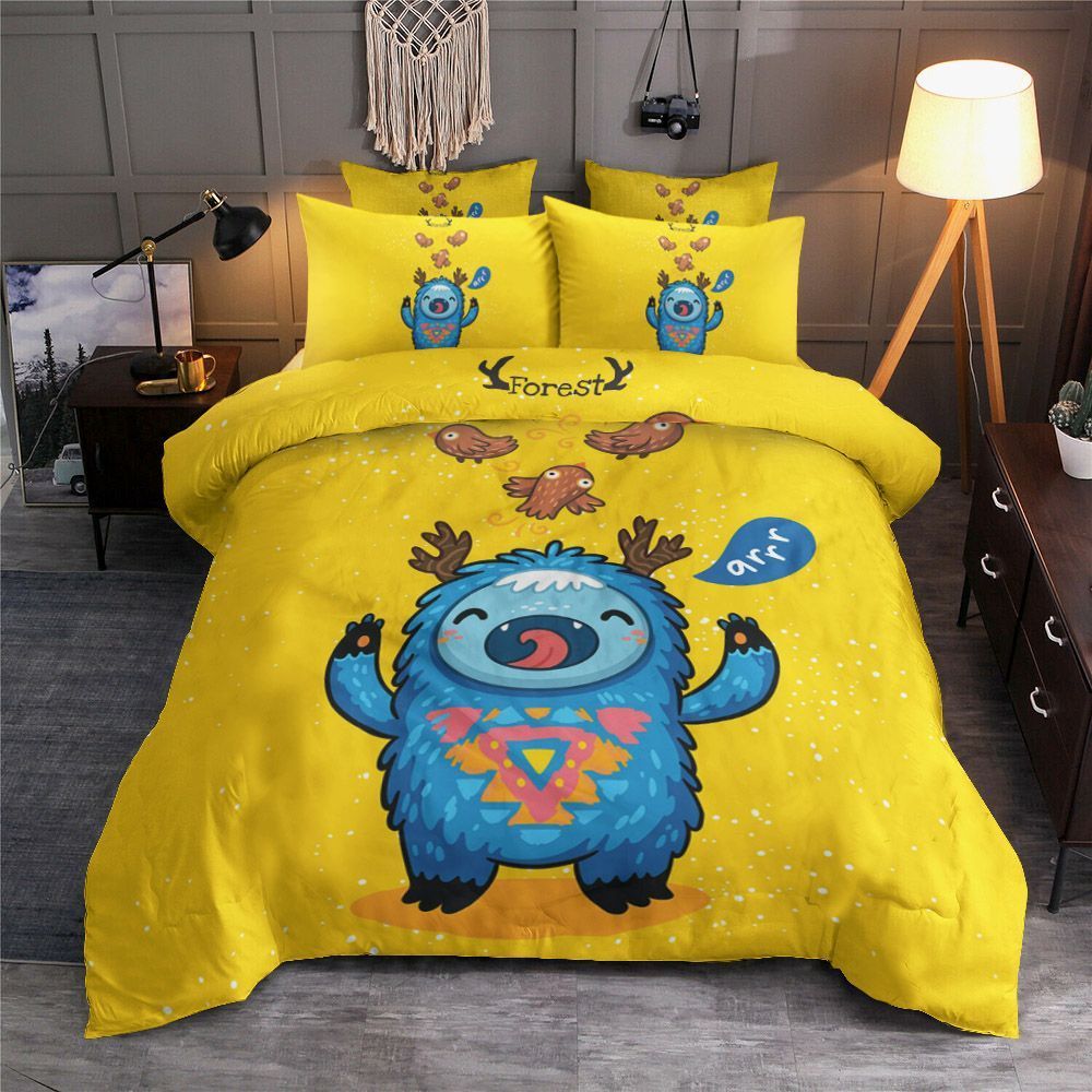 Forest Spirit And Bird Bedding Set