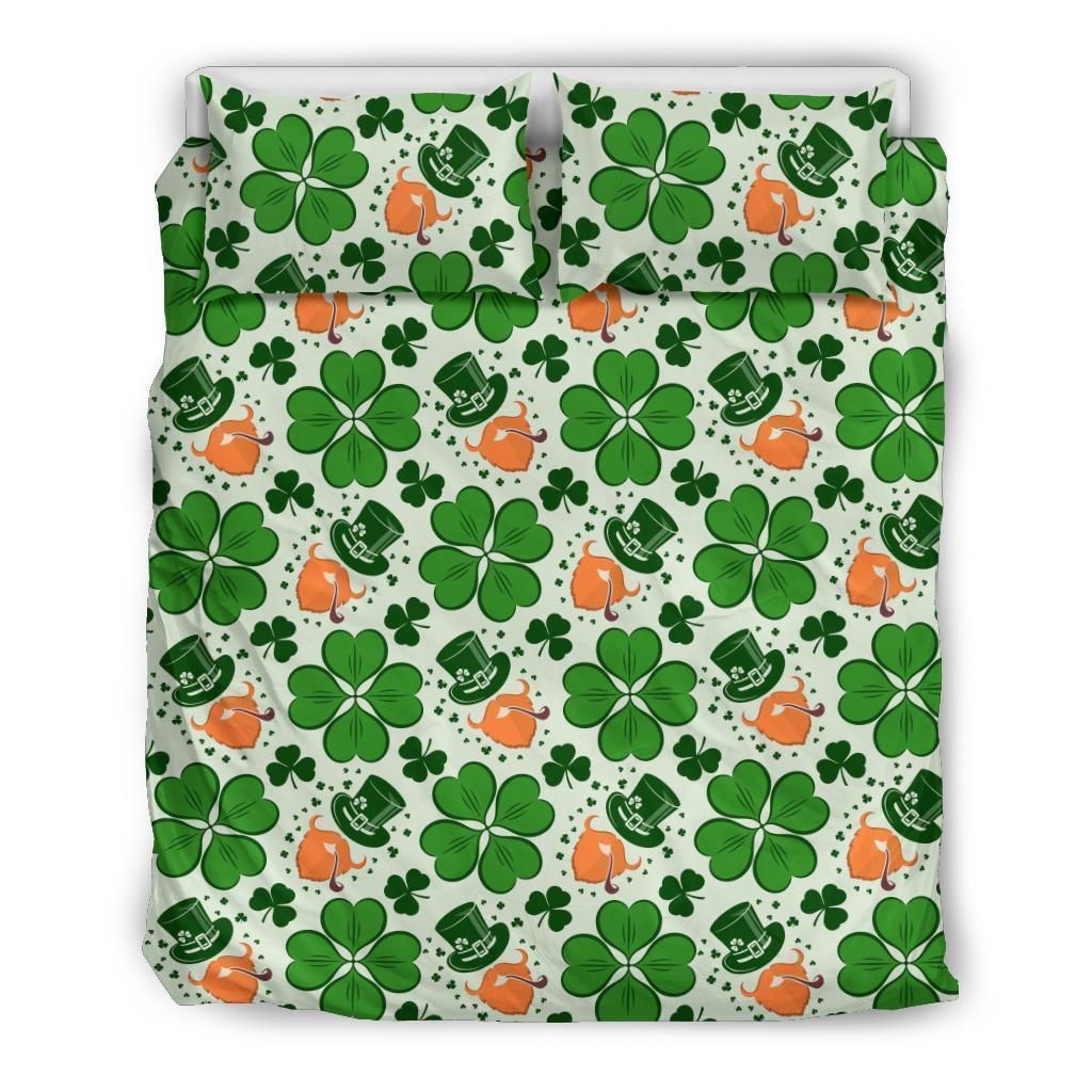 Four leaf Top Hat St Patrick’s Day Bedding Set