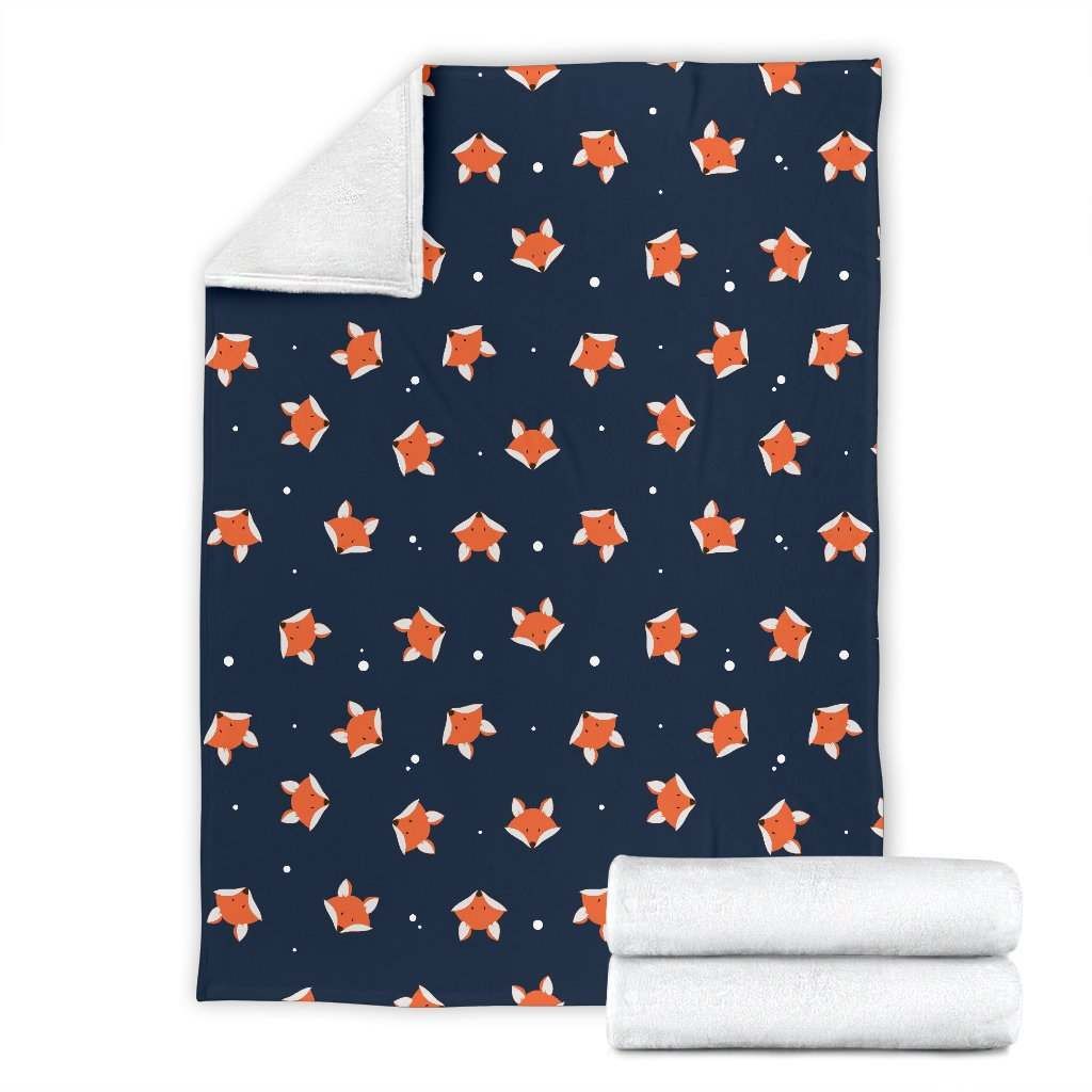 Fox (2) Sherpa Fleece Blanket
