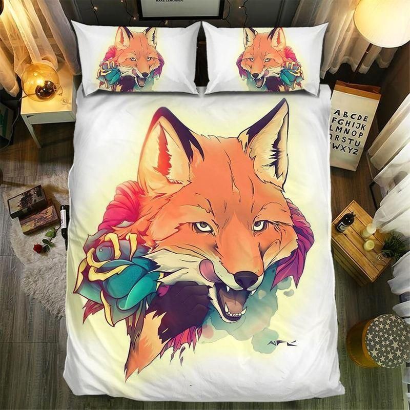Fox Angry Bedding Set