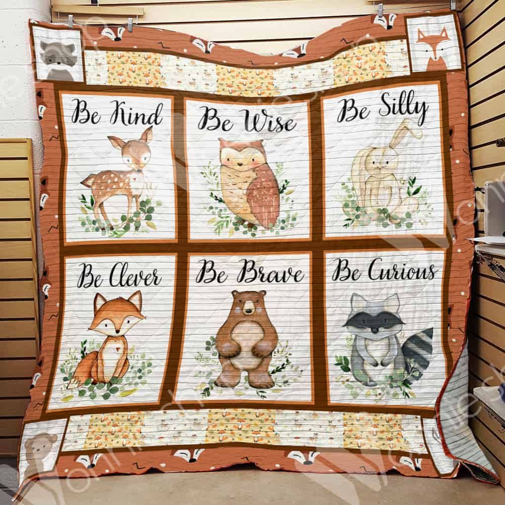 Fox Animals Quilt Blanket DHC0602606TD