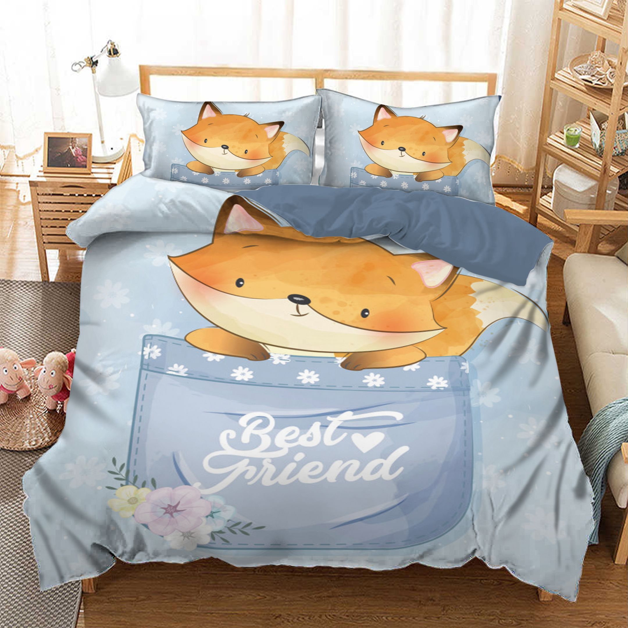 Fox  Bedding Set