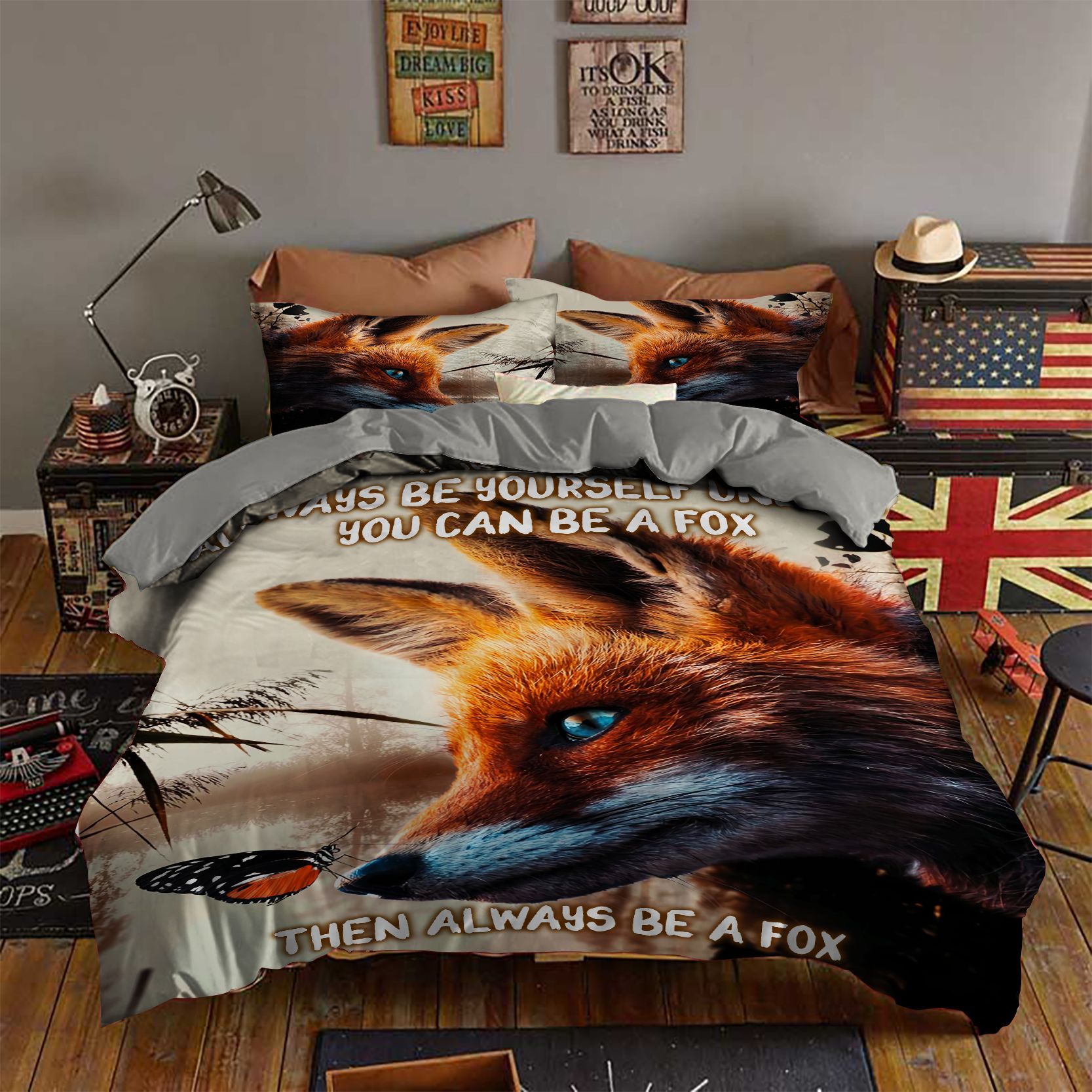 Fox Bedding Set