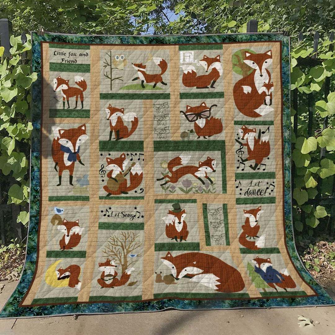 Fox BL040615 Quilt Blanket