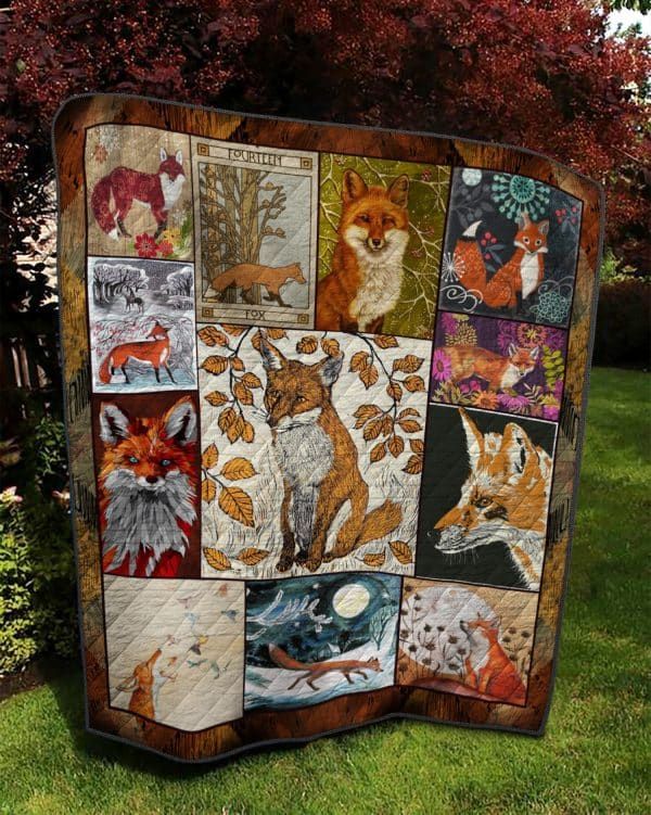Fox Blood Of Tears Quilt Blanket DHC020120859TD