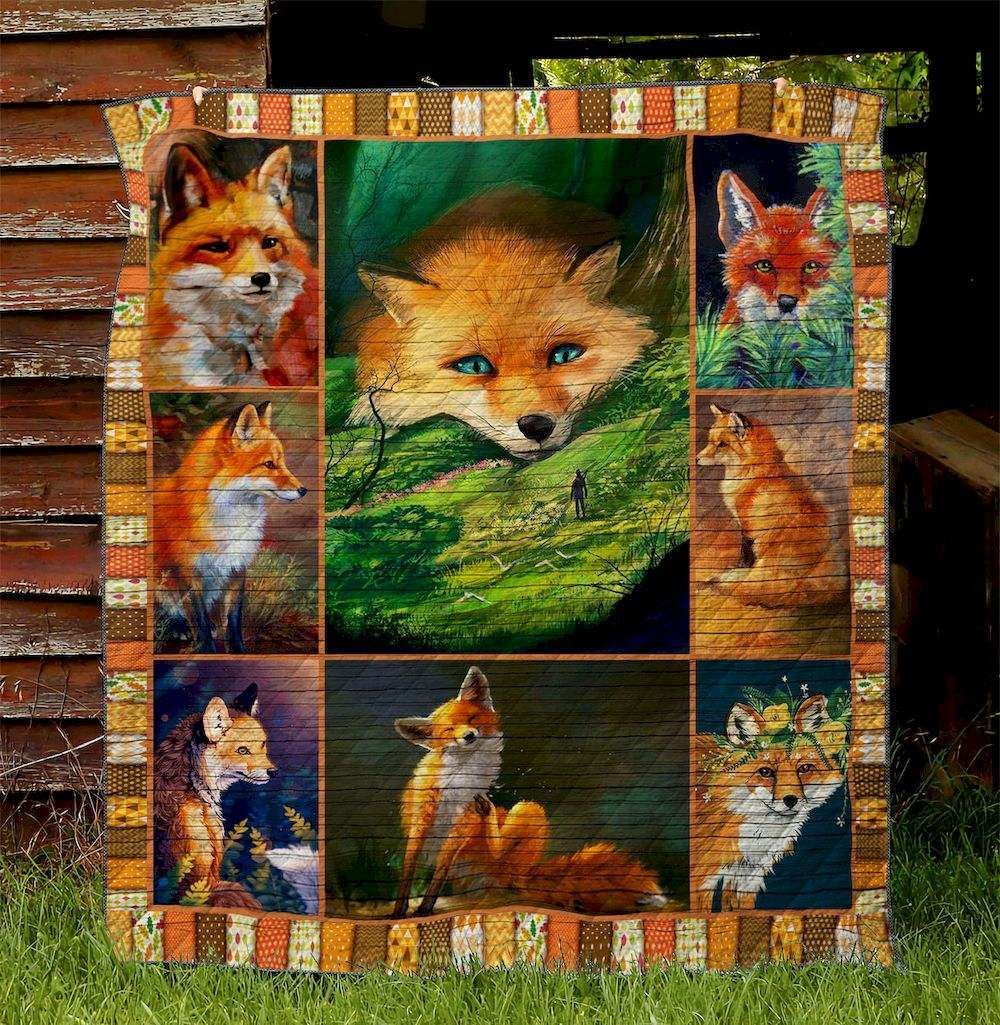 Fox BT130521 Quilt Blanket