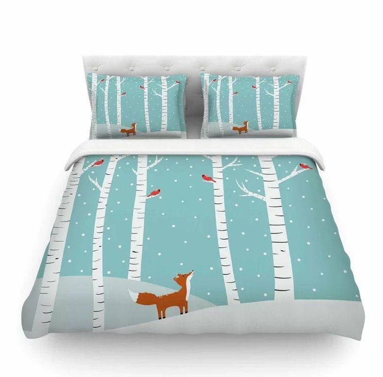 Fox Cardinals Bedding Set