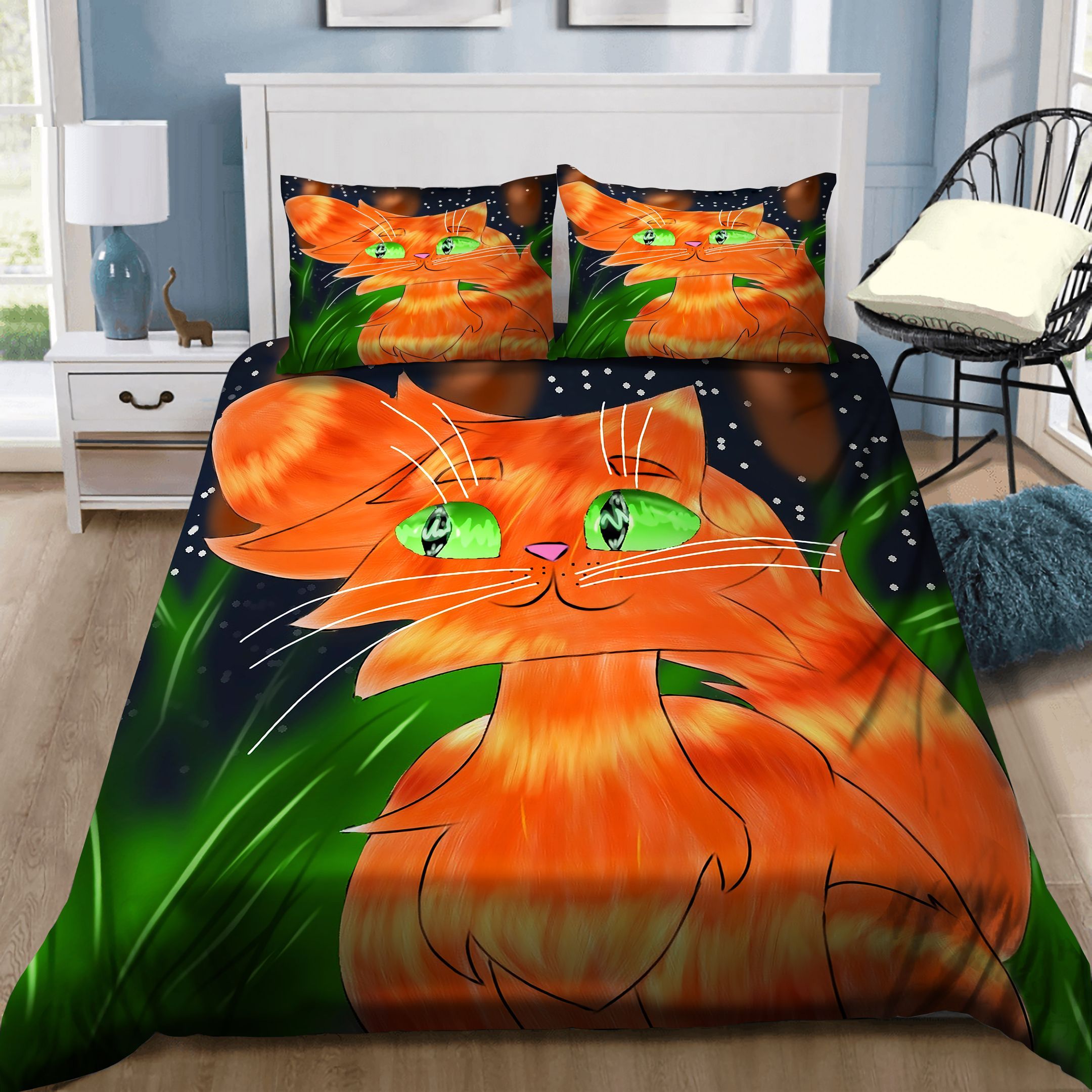 Fox Cartoon Bedding Set