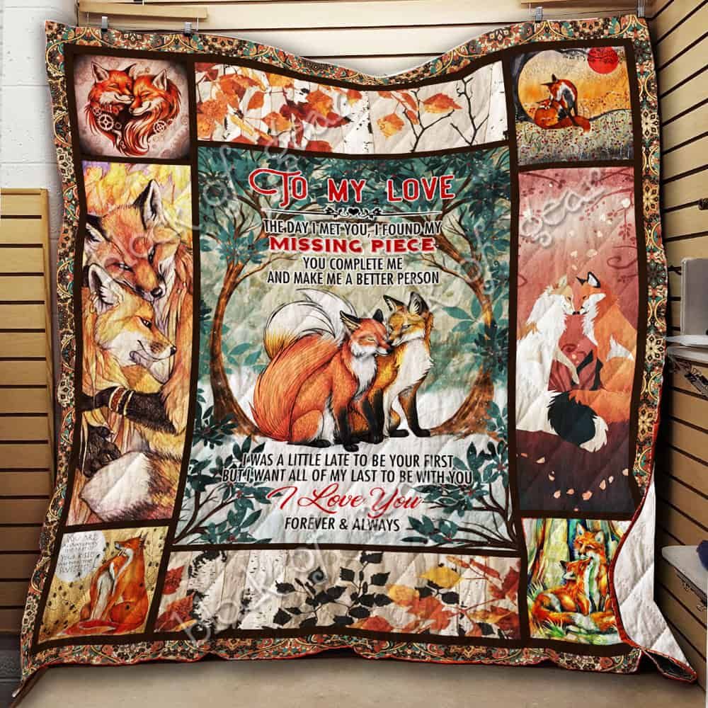 Fox CL19100346MDQ Quilt Blanket