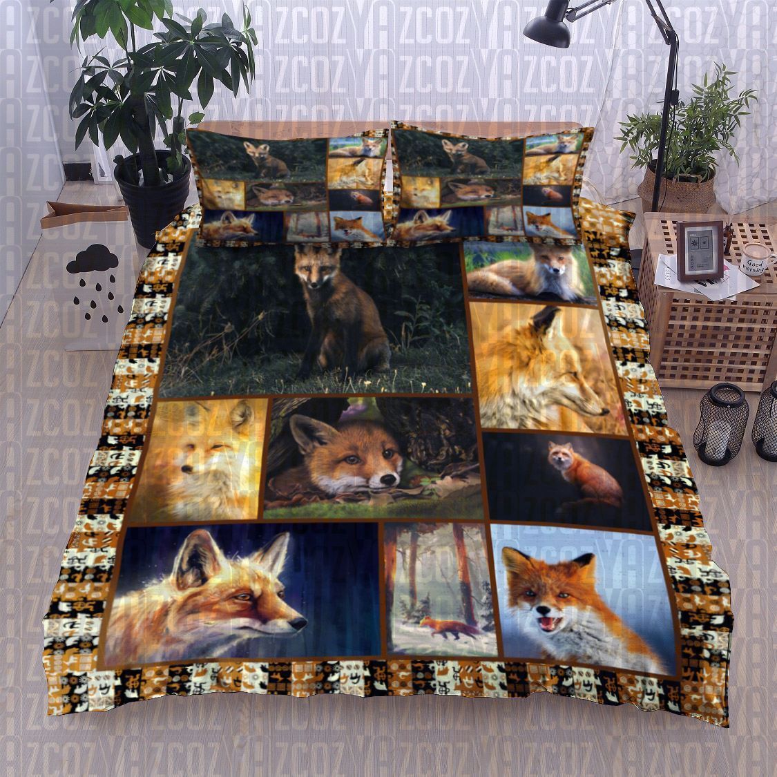 Fox Bedding Set