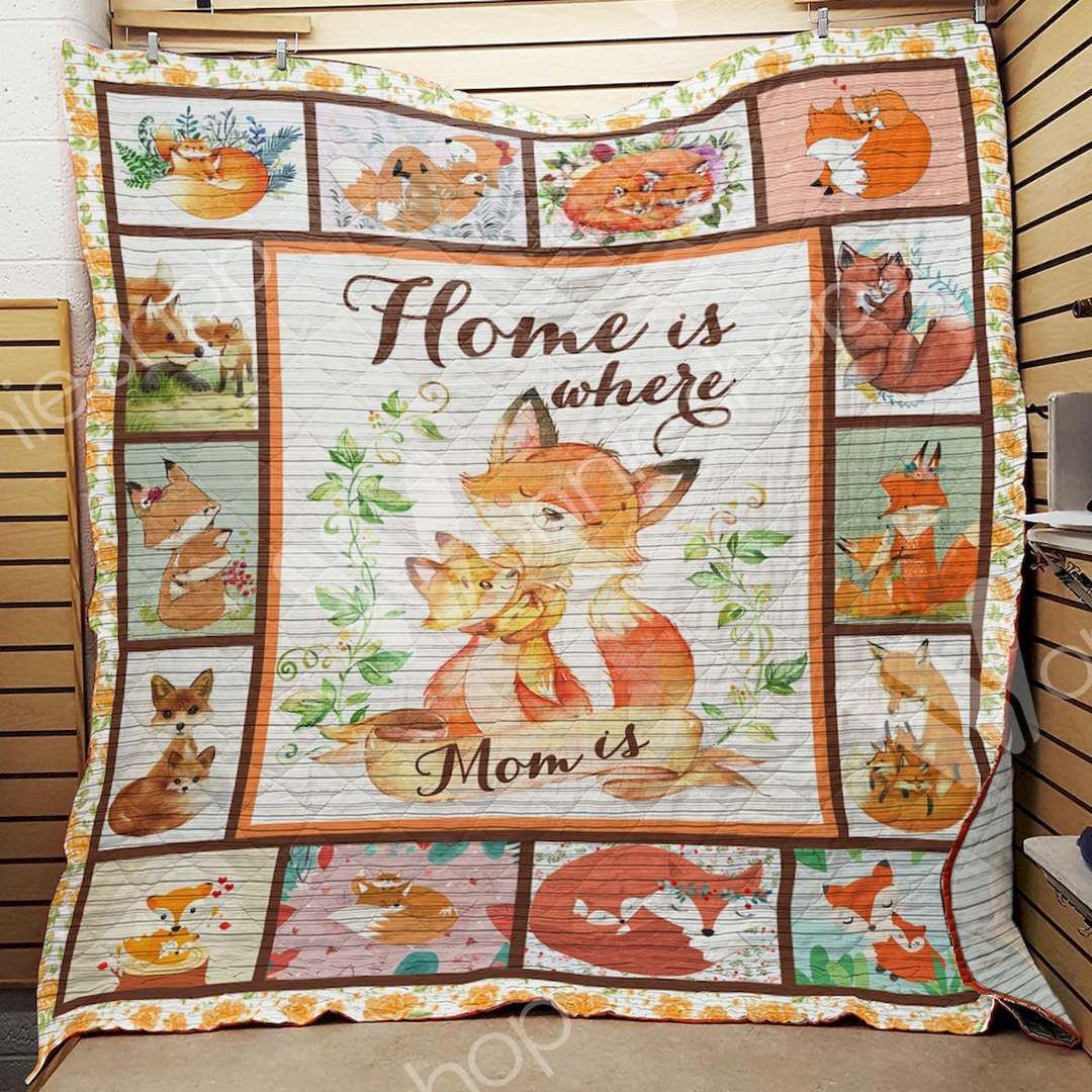 Fox CLD190728 Quilt Blanket