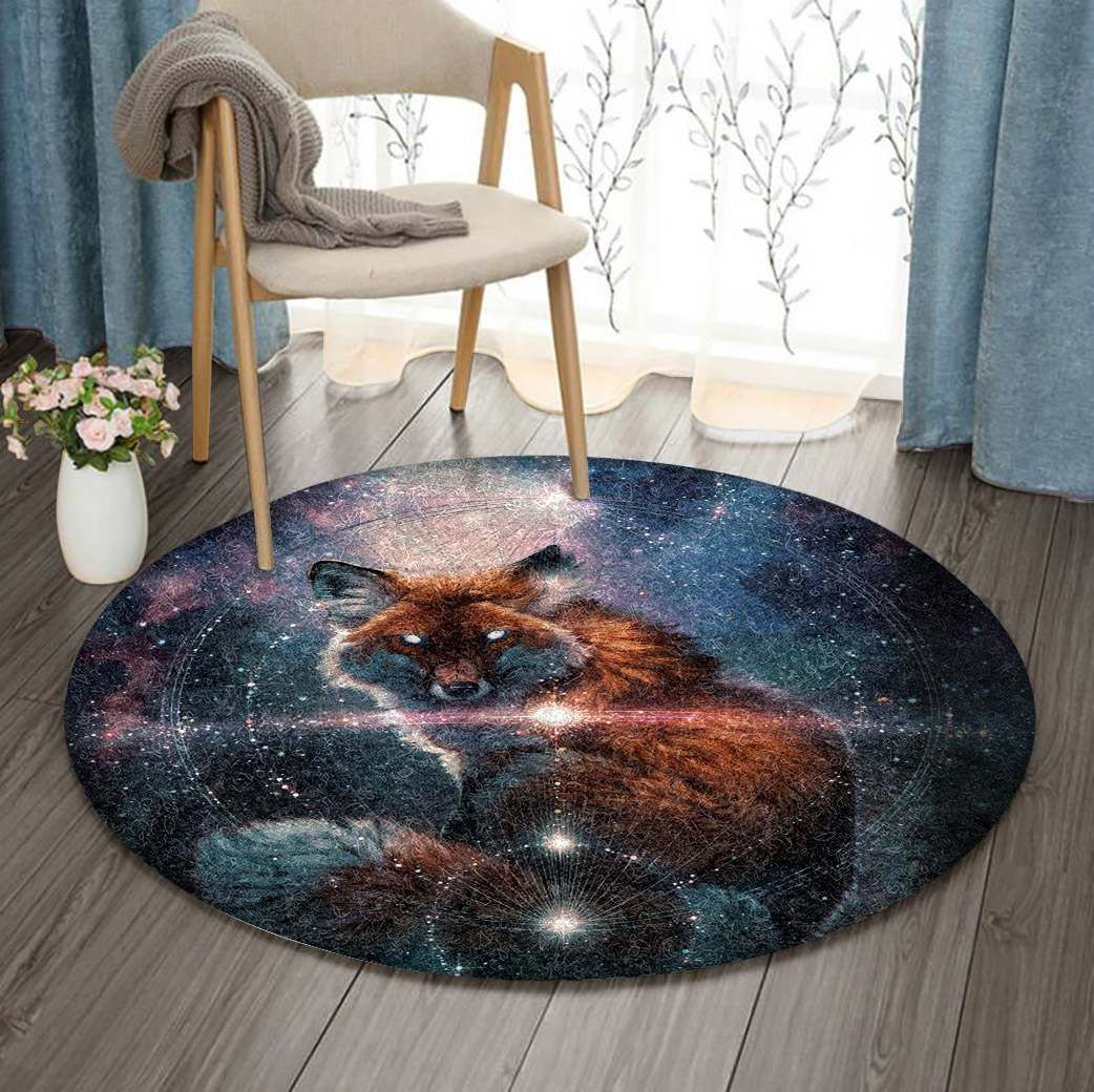 Fox Round Carpet