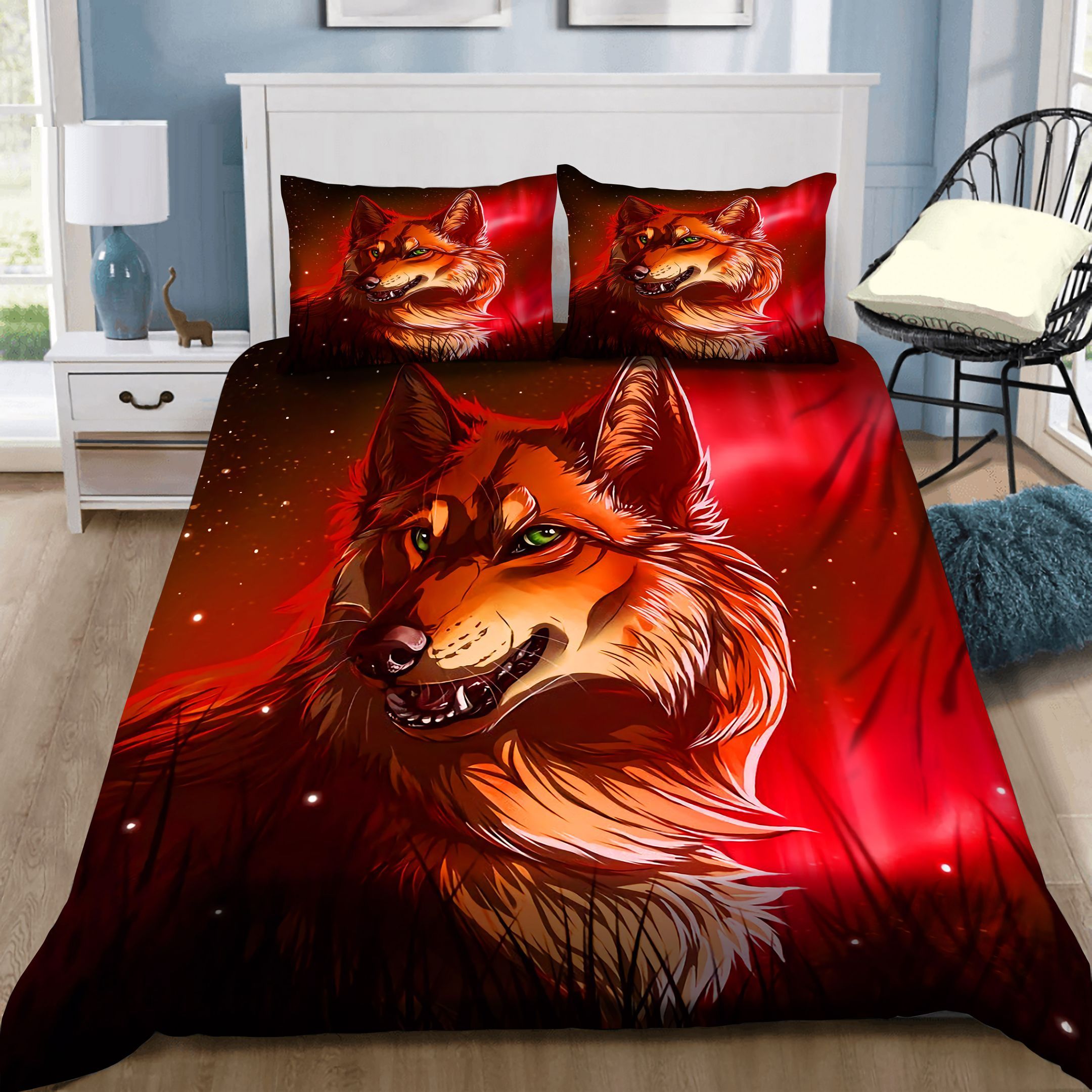 Fox Fantasy Art Bedding Set