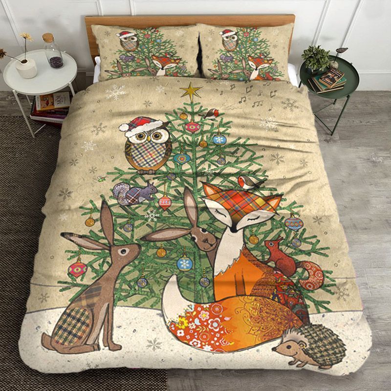 Fox Friends Bedding Set