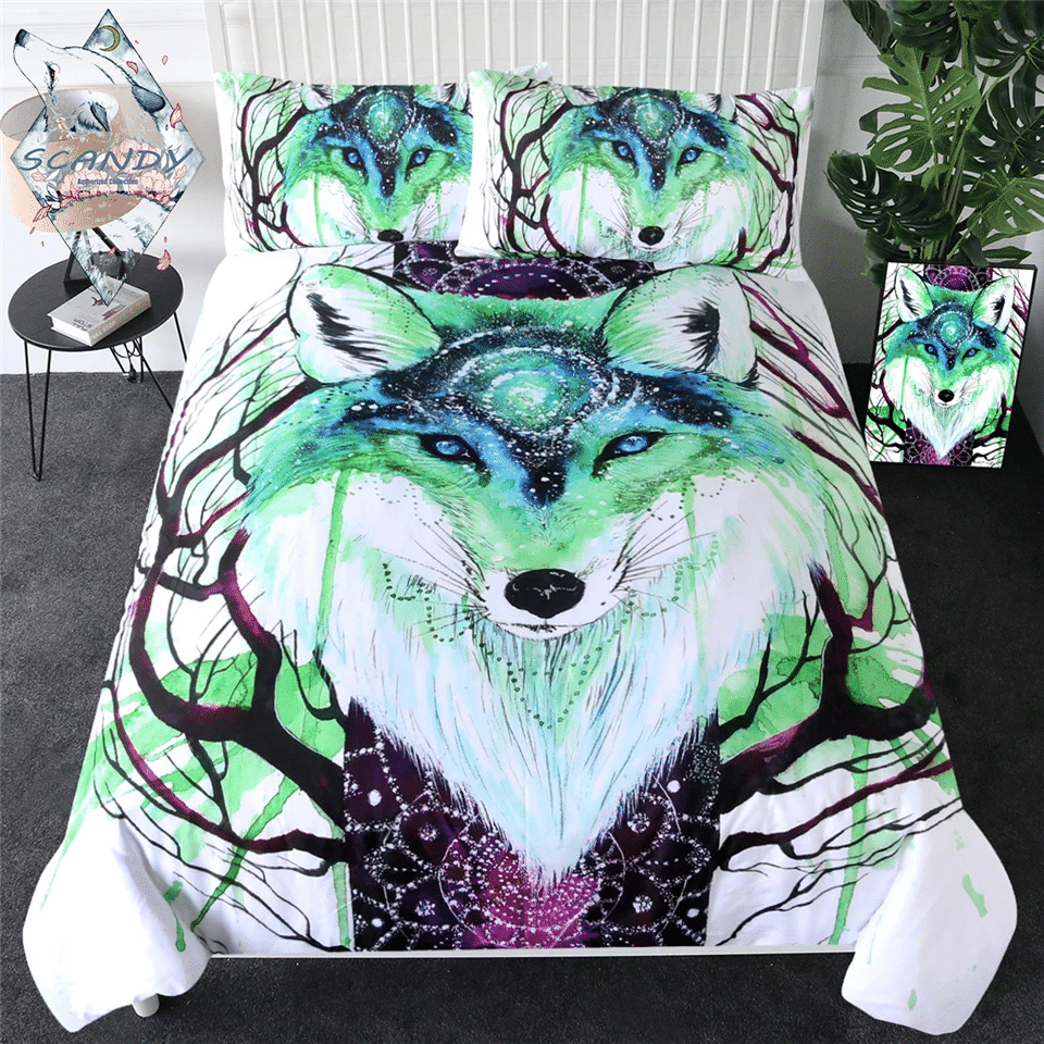 Fox Galaxy By Scandy Girl Bedding Set