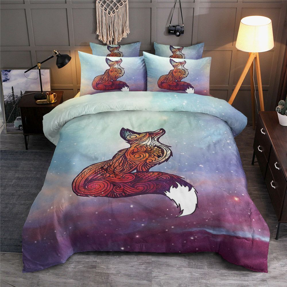 Fox Galaxy Bedding Set