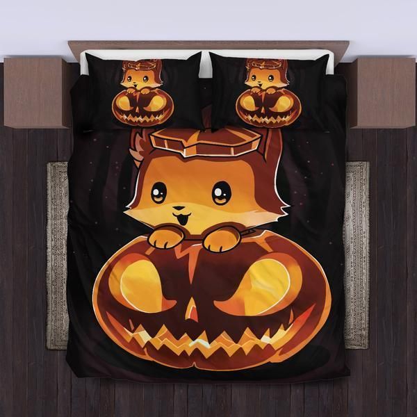 Fox Halloween Bedding Set