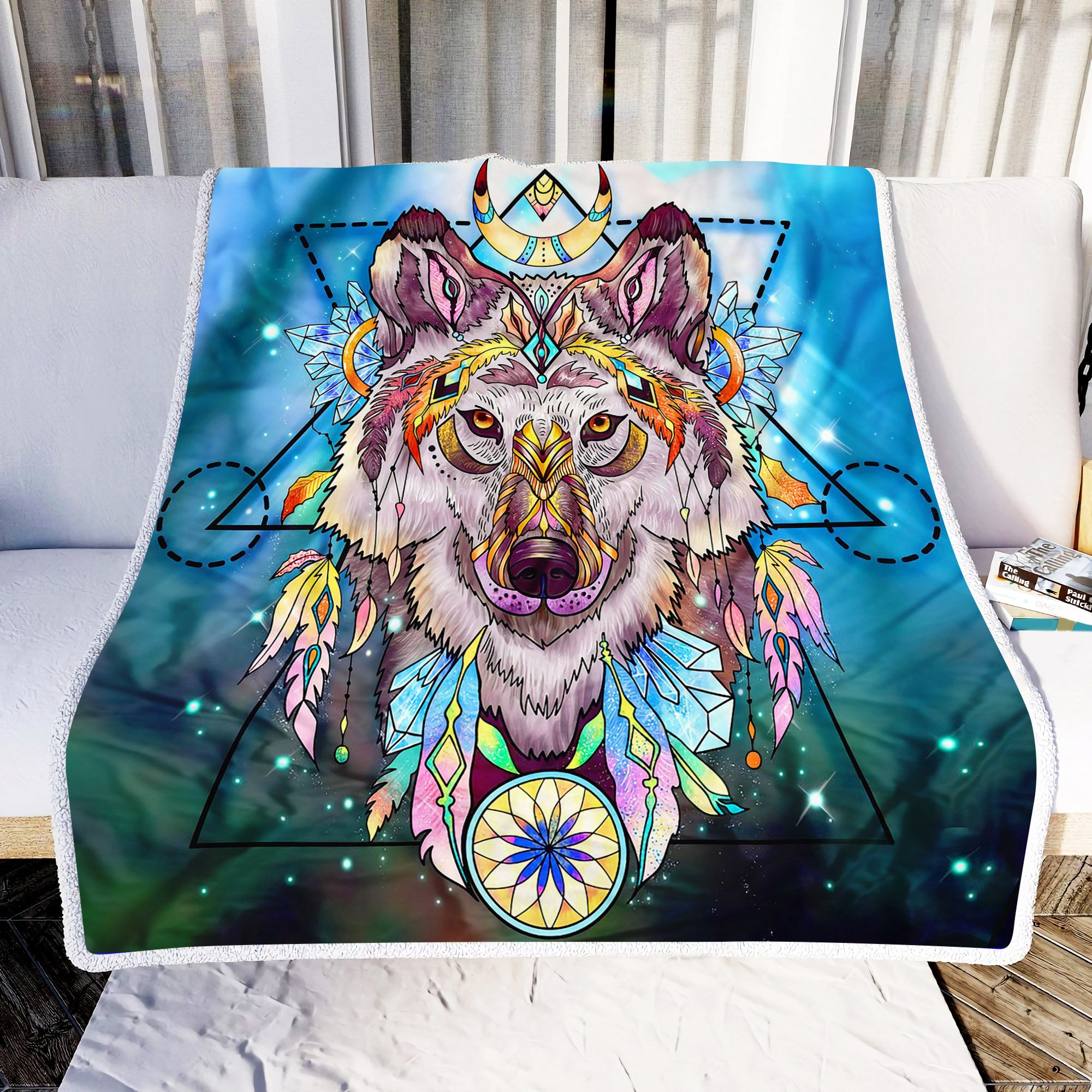 Fox King Fleece Blanket