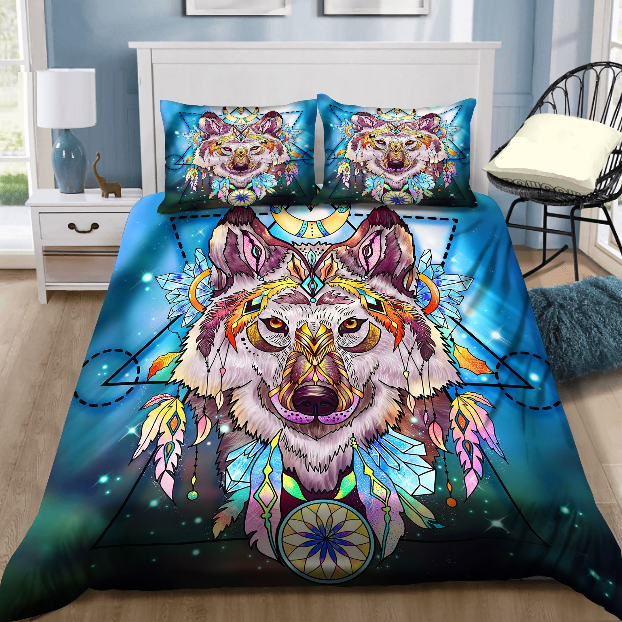 Fox King Bedding Set