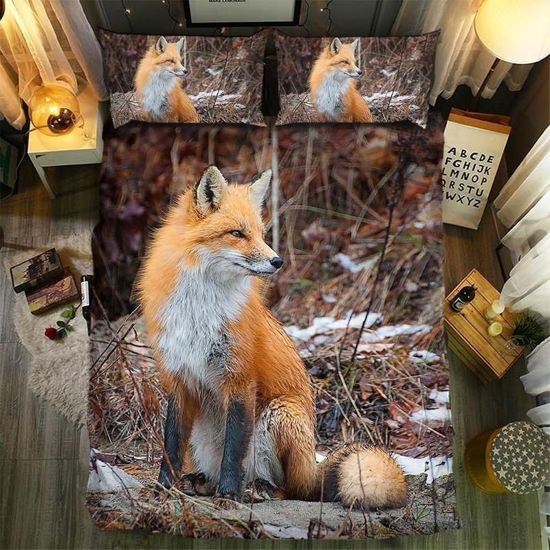 Fox Lost In Mind Printed Bedding Set