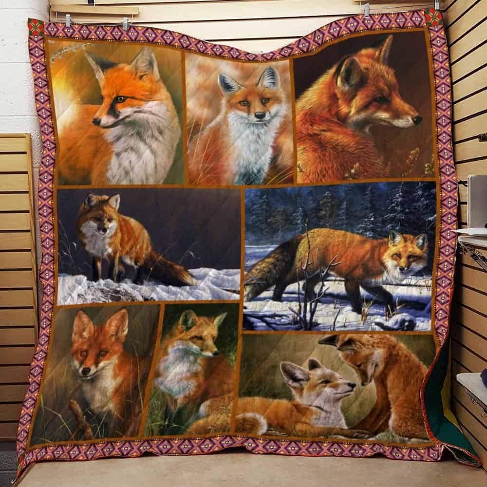Fox Love Never End Quilt Blanket DHC31121195TD